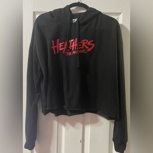 Heathers London Production cropped Sweatshirt and Tshirt - XL